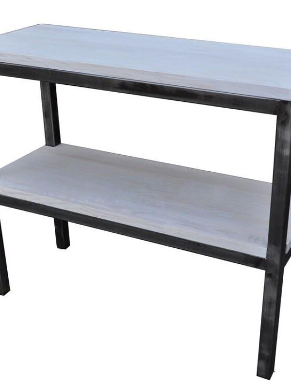 Стол консольный в стиле лофт GES-407